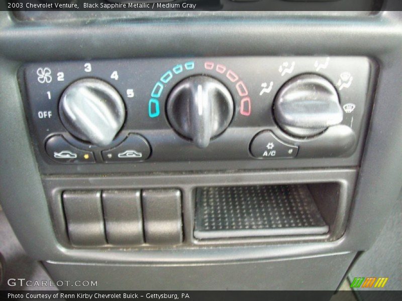 Controls of 2003 Venture 