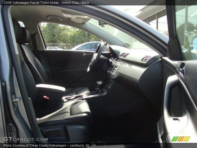 United Gray / Black 2008 Volkswagen Passat Turbo Sedan