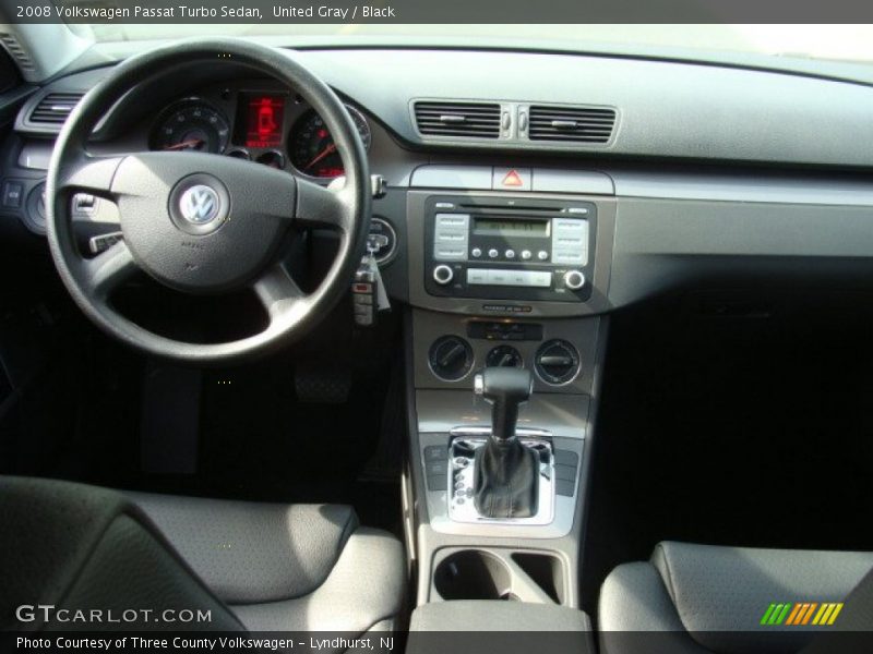 United Gray / Black 2008 Volkswagen Passat Turbo Sedan