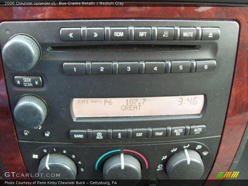 Blue Granite Metallic / Medium Gray 2006 Chevrolet Uplander LS