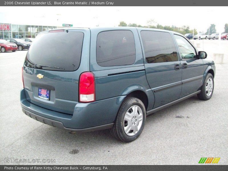 Blue Granite Metallic / Medium Gray 2006 Chevrolet Uplander LS