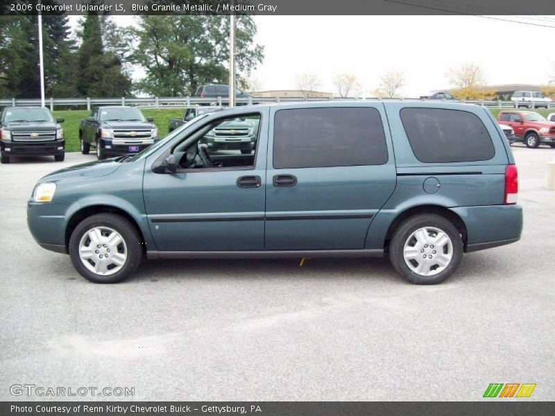 Blue Granite Metallic / Medium Gray 2006 Chevrolet Uplander LS