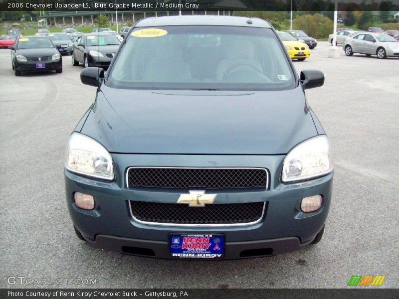 Blue Granite Metallic / Medium Gray 2006 Chevrolet Uplander LS