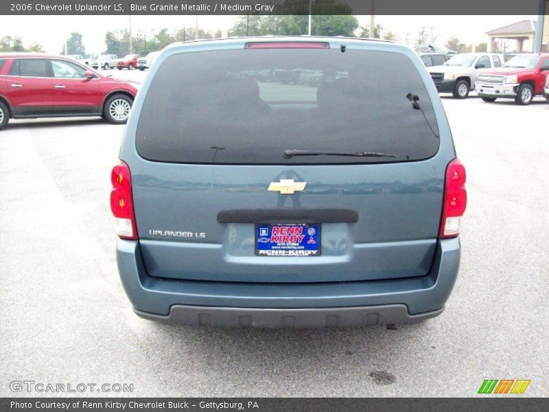Blue Granite Metallic / Medium Gray 2006 Chevrolet Uplander LS