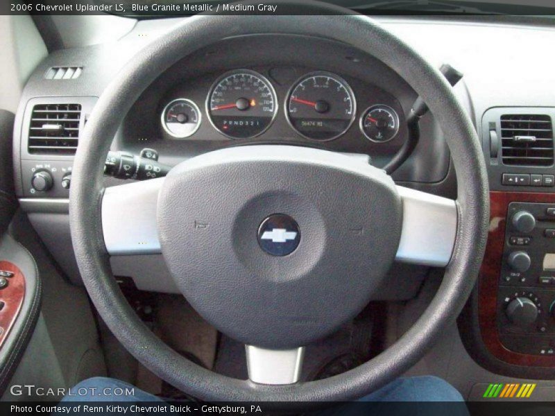 Blue Granite Metallic / Medium Gray 2006 Chevrolet Uplander LS