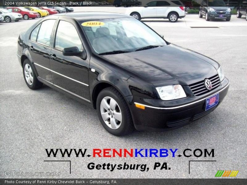 Black / Black 2004 Volkswagen Jetta GLS Sedan