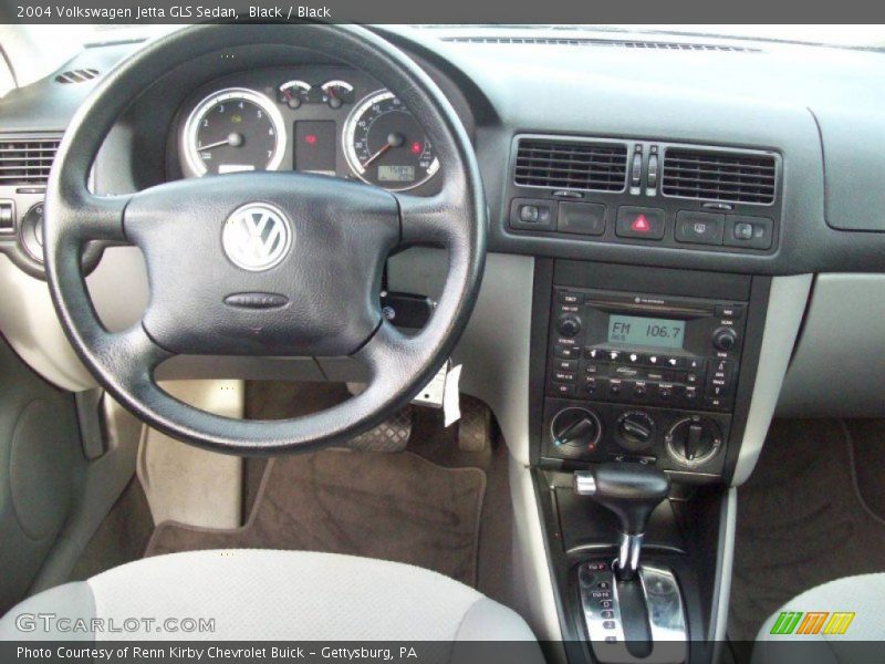 Black / Black 2004 Volkswagen Jetta GLS Sedan