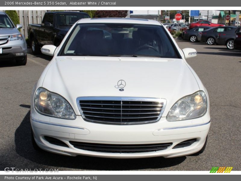 Alabaster White / Charcoal 2006 Mercedes-Benz S 350 Sedan