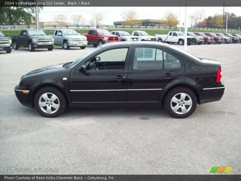Black / Black 2004 Volkswagen Jetta GLS Sedan