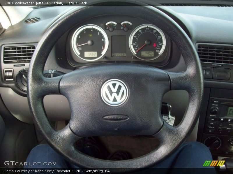 Black / Black 2004 Volkswagen Jetta GLS Sedan