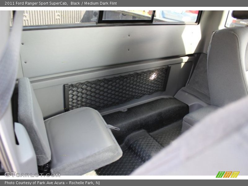 Black / Medium Dark Flint 2011 Ford Ranger Sport SuperCab