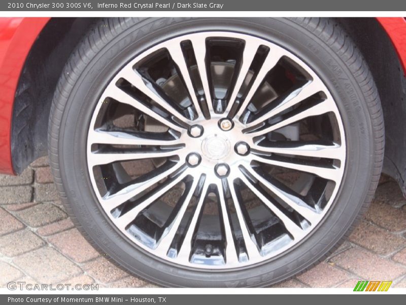 Inferno Red Crystal Pearl / Dark Slate Gray 2010 Chrysler 300 300S V6