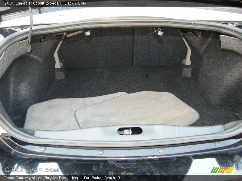 Black / Gray 2006 Chevrolet Cobalt LS Sedan