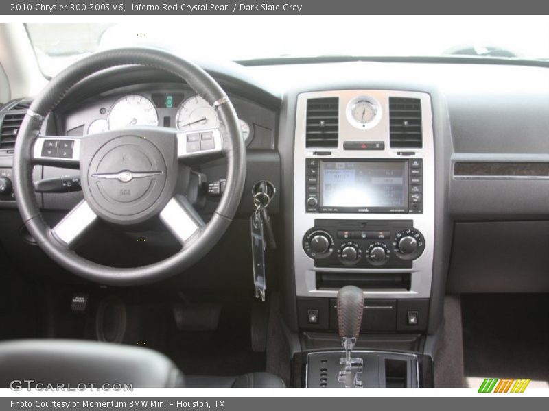 Inferno Red Crystal Pearl / Dark Slate Gray 2010 Chrysler 300 300S V6
