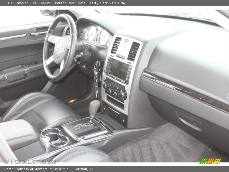 Inferno Red Crystal Pearl / Dark Slate Gray 2010 Chrysler 300 300S V6
