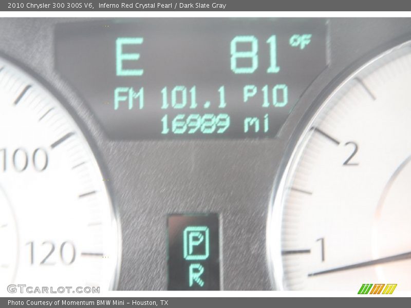 Inferno Red Crystal Pearl / Dark Slate Gray 2010 Chrysler 300 300S V6