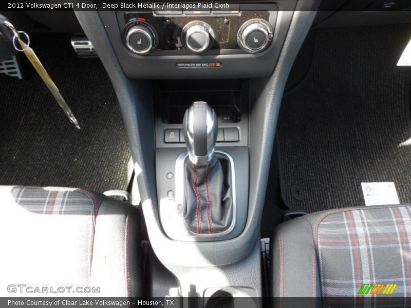  2012 GTI 4 Door 6 Speed Dual-Clutch Automatic Shifter