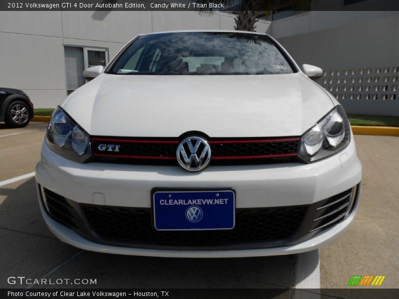 Candy White / Titan Black 2012 Volkswagen GTI 4 Door Autobahn Edition