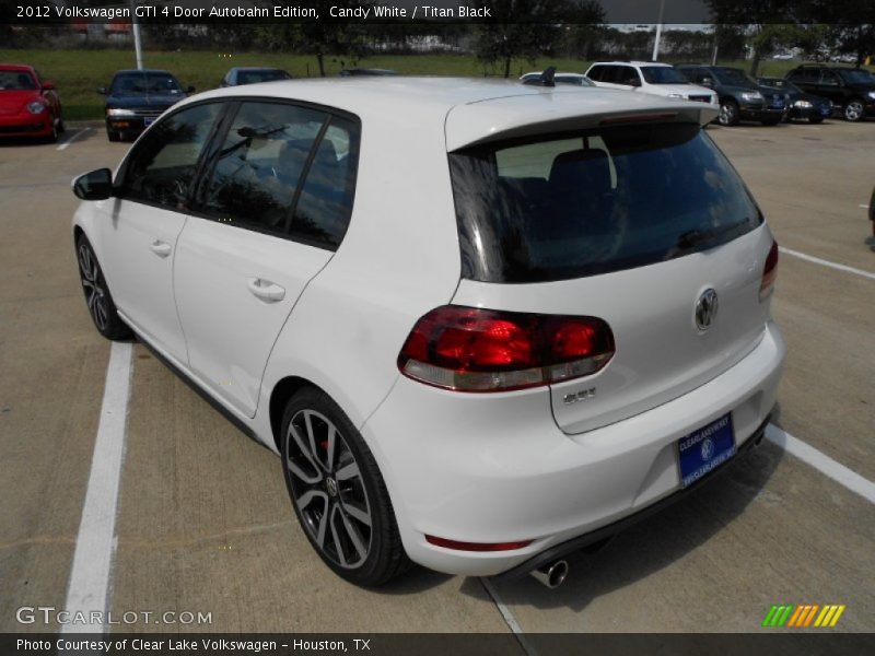 Candy White / Titan Black 2012 Volkswagen GTI 4 Door Autobahn Edition