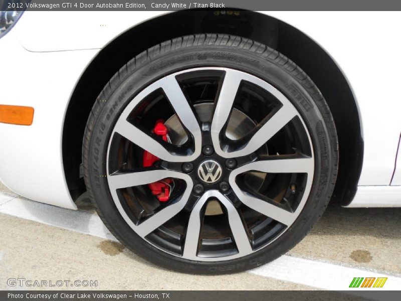 2012 GTI 4 Door Autobahn Edition Wheel