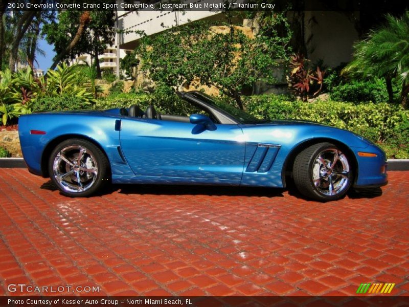  2010 Corvette Grand Sport Convertible Jetstream Blue Metallic