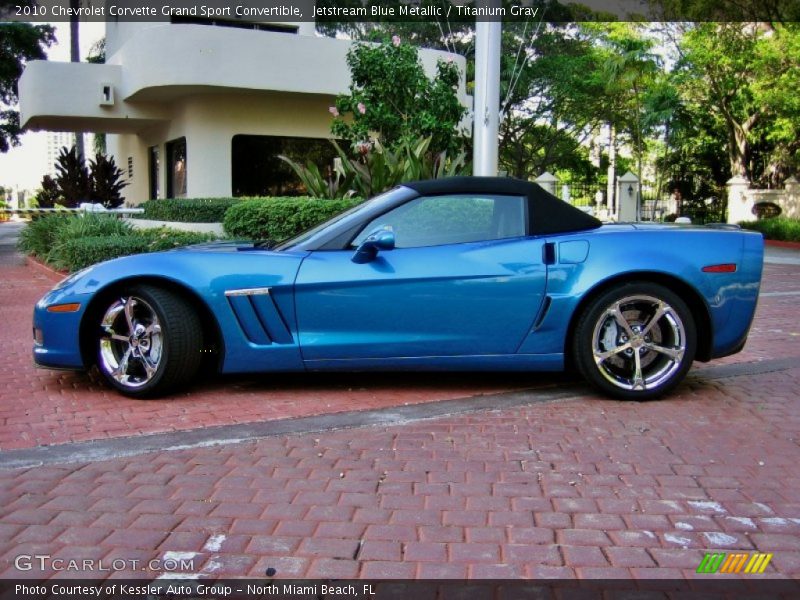  2010 Corvette Grand Sport Convertible Jetstream Blue Metallic