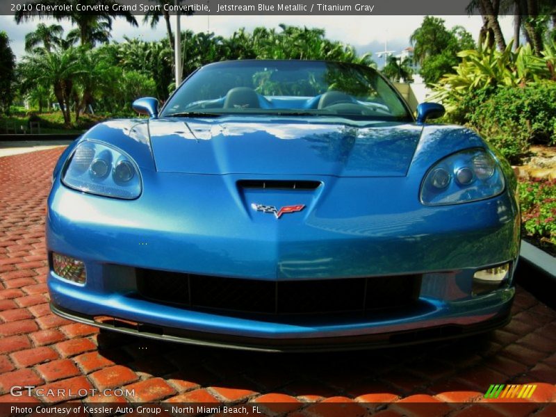  2010 Corvette Grand Sport Convertible Jetstream Blue Metallic