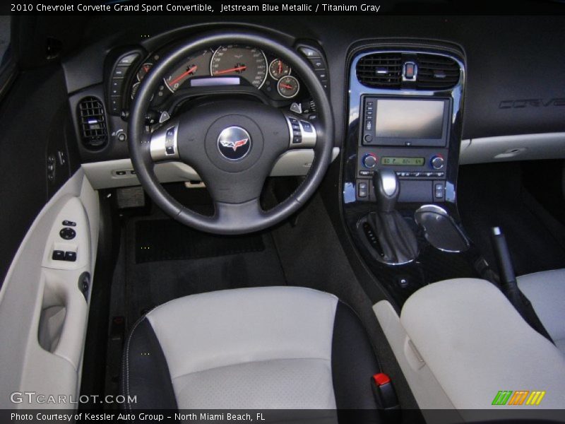 Dashboard of 2010 Corvette Grand Sport Convertible