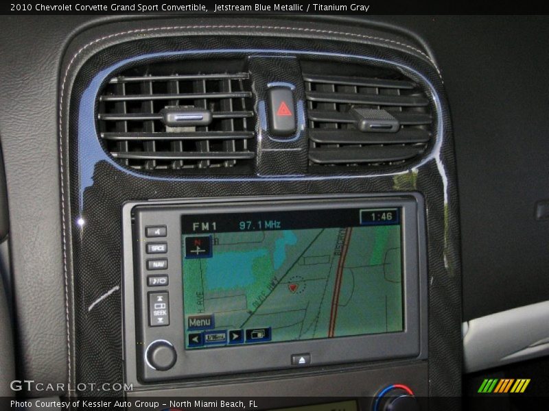 Navigation of 2010 Corvette Grand Sport Convertible