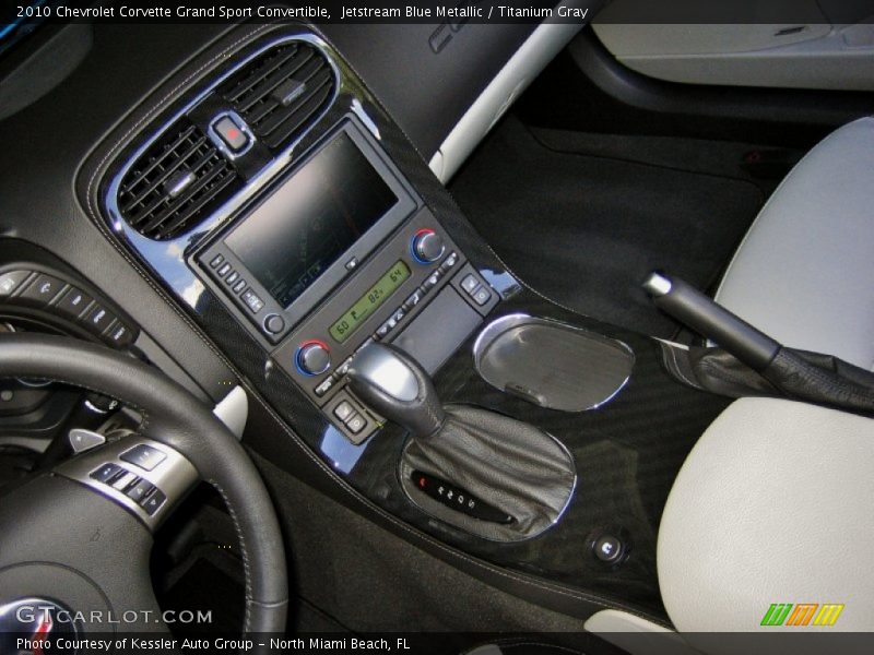 Controls of 2010 Corvette Grand Sport Convertible