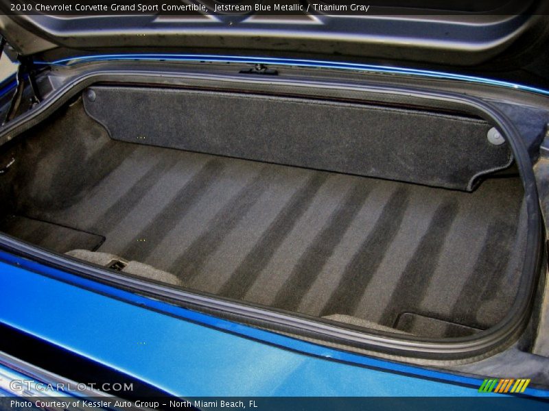  2010 Corvette Grand Sport Convertible Trunk