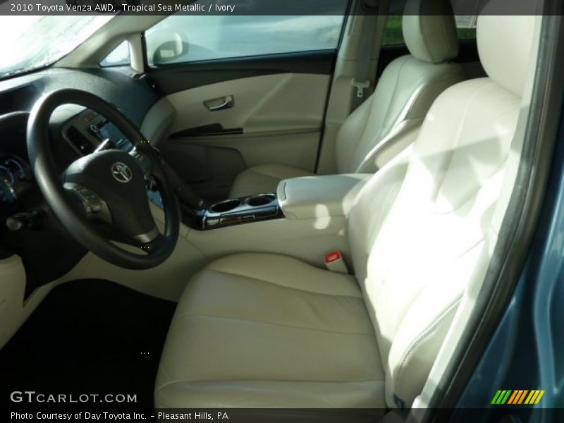 Tropical Sea Metallic / Ivory 2010 Toyota Venza AWD