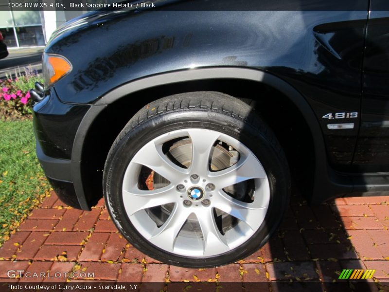 Black Sapphire Metallic / Black 2006 BMW X5 4.8is