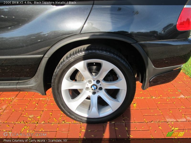 Black Sapphire Metallic / Black 2006 BMW X5 4.8is