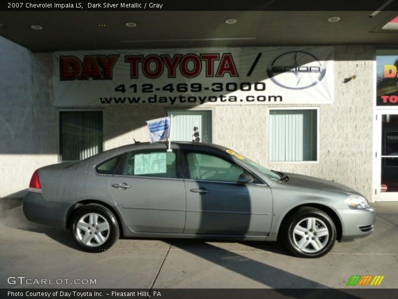 Dark Silver Metallic / Gray 2007 Chevrolet Impala LS