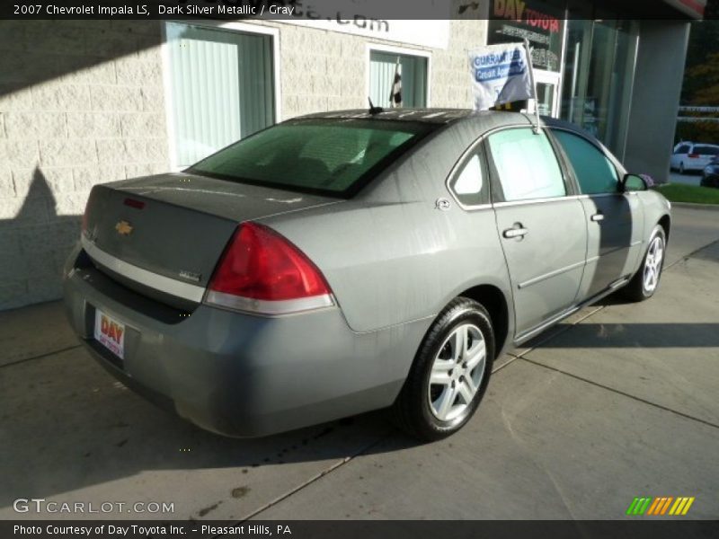 Dark Silver Metallic / Gray 2007 Chevrolet Impala LS