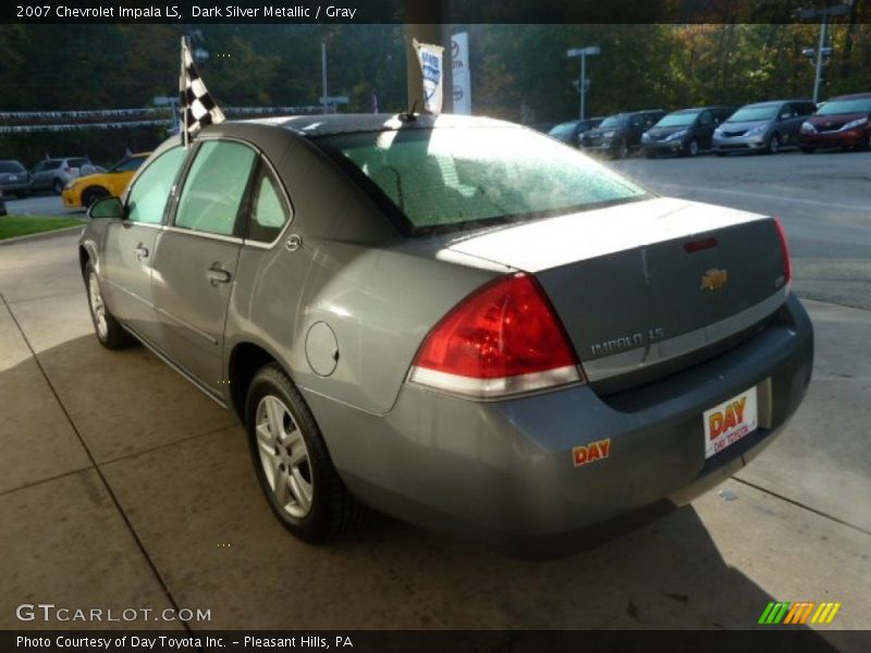Dark Silver Metallic / Gray 2007 Chevrolet Impala LS