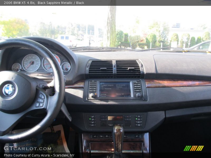 Black Sapphire Metallic / Black 2006 BMW X5 4.8is