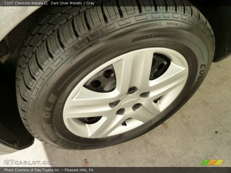 Dark Silver Metallic / Gray 2007 Chevrolet Impala LS