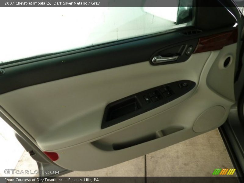 Dark Silver Metallic / Gray 2007 Chevrolet Impala LS