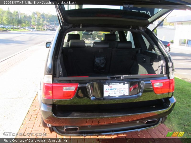 Black Sapphire Metallic / Black 2006 BMW X5 4.8is