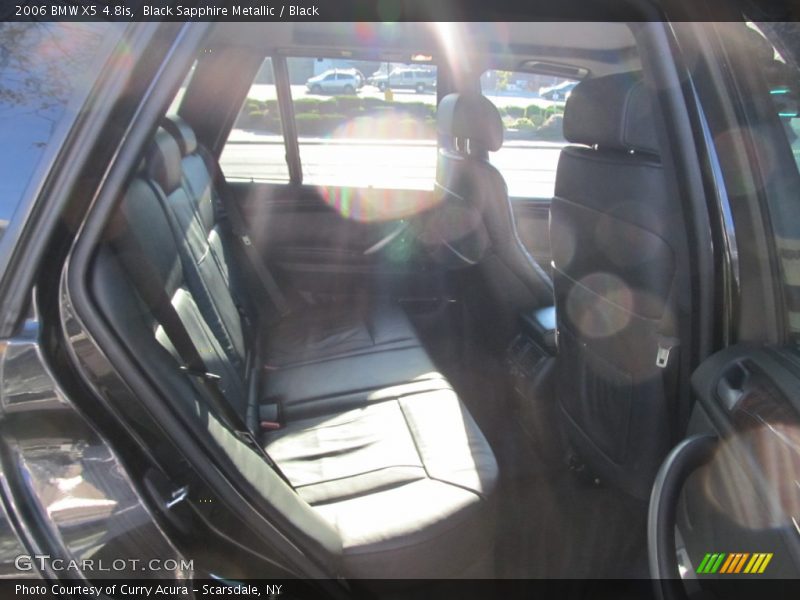 Black Sapphire Metallic / Black 2006 BMW X5 4.8is