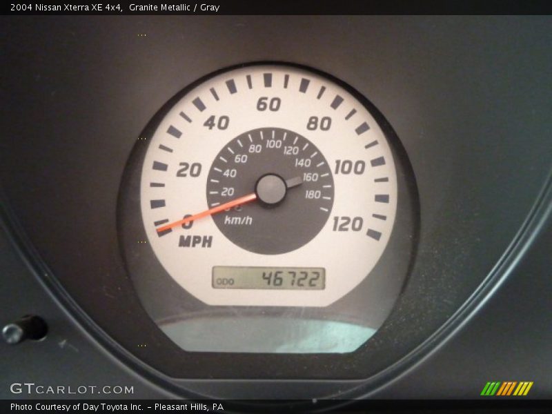 Granite Metallic / Gray 2004 Nissan Xterra XE 4x4