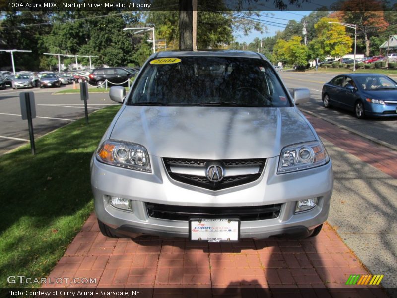 Starlight Silver Metallic / Ebony 2004 Acura MDX