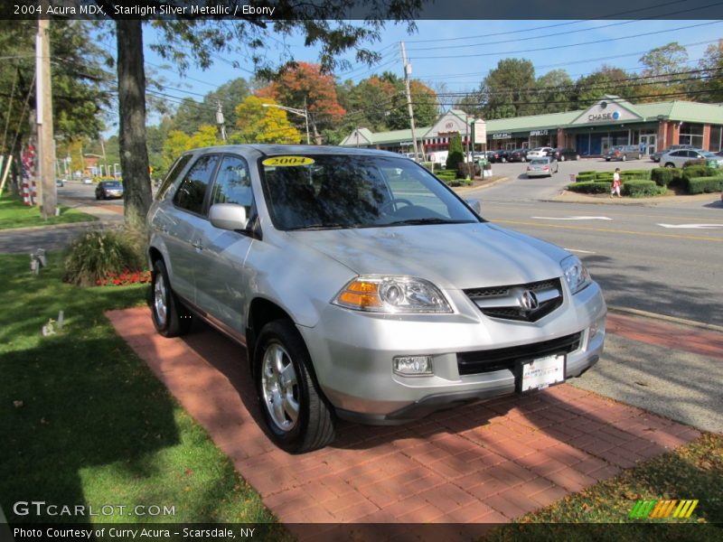 Starlight Silver Metallic / Ebony 2004 Acura MDX