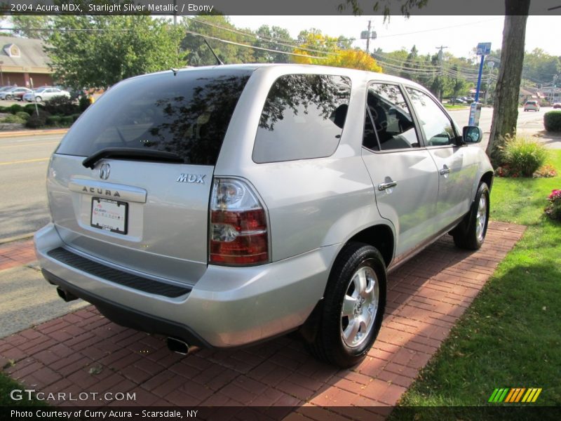 Starlight Silver Metallic / Ebony 2004 Acura MDX