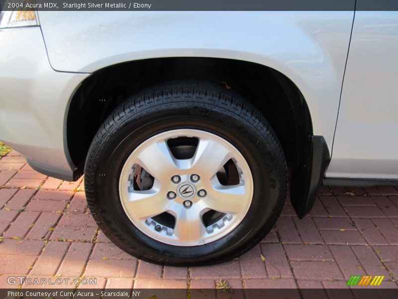 Starlight Silver Metallic / Ebony 2004 Acura MDX