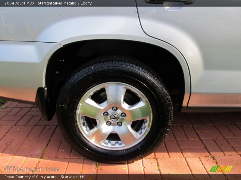 Starlight Silver Metallic / Ebony 2004 Acura MDX