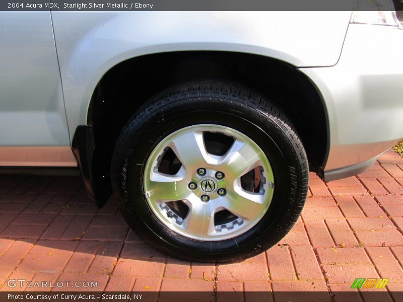 Starlight Silver Metallic / Ebony 2004 Acura MDX
