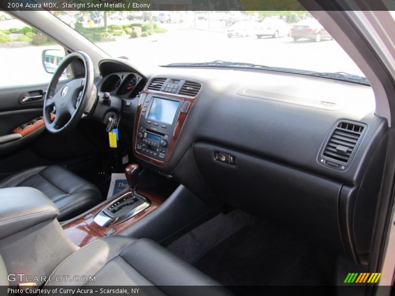 Starlight Silver Metallic / Ebony 2004 Acura MDX